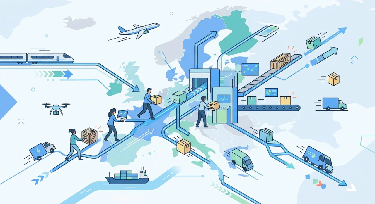 L'accélération des réseaux logistiques en Europe